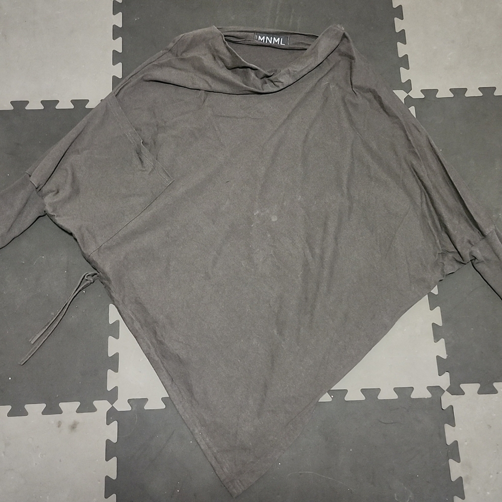 Grey Poncho